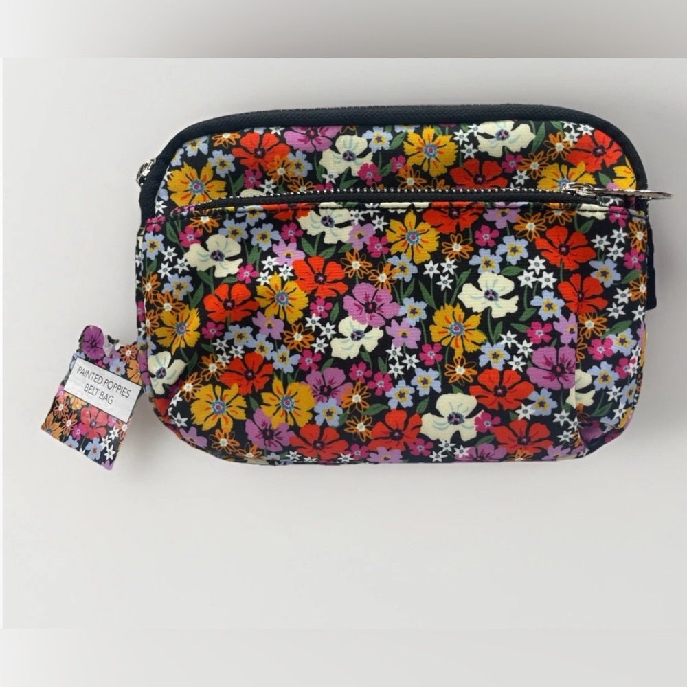 NWT Brighton Painted Poppies Bet Bag - Picture 5 of 6